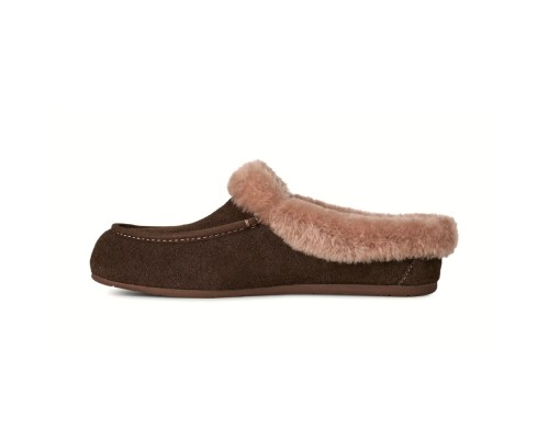 UGG WOMEN'S ANSLEY MULE CHOCOLATE