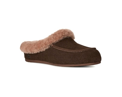 UGG WOMEN'S ANSLEY MULE CHOCOLATE