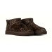 UGG CLASSIC ULTRA MINI  CASPIAN BOOTS CHOCOLATE