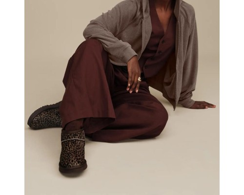 UGG CLASSIC ULTRA MINI  CASPIAN BOOTS CHOCOLATE