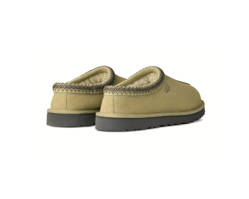 UGG MENS TASMAN SLIPPER MUTED BRASS MAGNOLIA LEAF