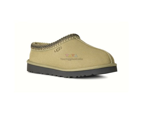 UGG MENS TASMAN SLIPPER MUTED BRASS MAGNOLIA LEAF