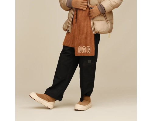 UGG ULTRA MINI HYBRID CHESTNUT WHITECAP