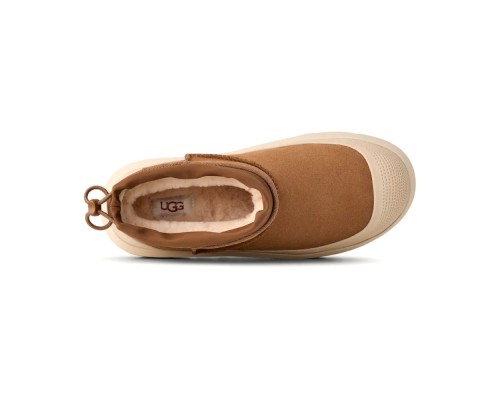 UGG ULTRA MINI HYBRID CHESTNUT WHITECAP
