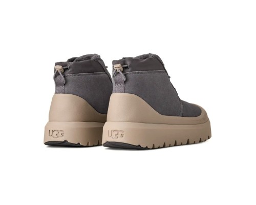 UGG MENS NEUMEL HYBRID OBSIDIAN/COBBLE GREY