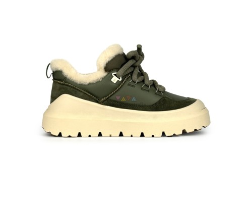 UGG MENS  HERITAGE UTILITY SNEAKER MOSS GREEN