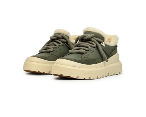 UGG MENS  HERITAGE UTILITY SNEAKER MOSS GREEN