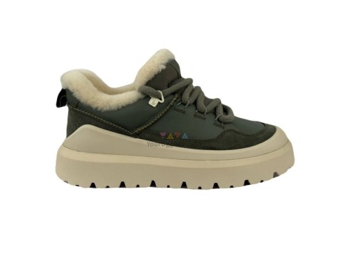 UGG MENS  HERITAGE UTILITY SNEAKER MOSS GREEN
