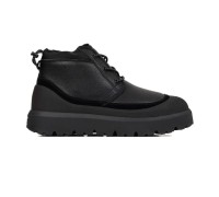 UGG MENS NEUMEL HYBRID LEATHER BLACK 