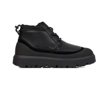 UGG MENS NEUMEL HYBRID LEATHER BLACK 