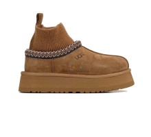 UGG CLASSIC TAZZ KNIT CHESTNUT