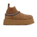 UGG CLASSIC TAZZ KNIT CHESTNUT