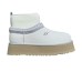 UGG CLASSIC TAZZ KNIT WHITE