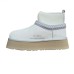 UGG CLASSIC TAZZ KNIT WHITE