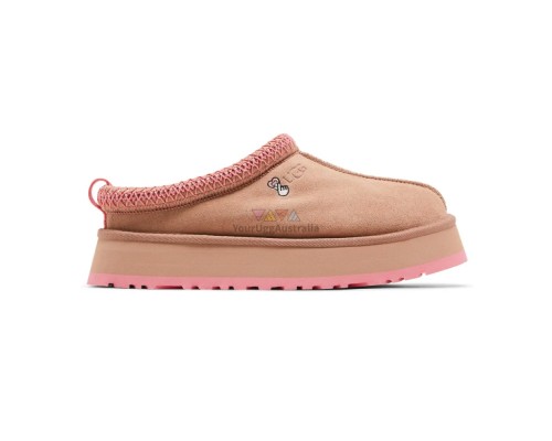 UGG WOMEN'S TASMAN TAZZ LOVE ’25 -  ARROYO TROPICAL PINK'