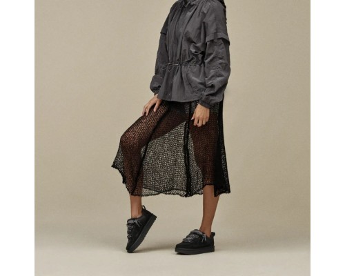 UGG WOMEN'S LO LOWMEL TRAINER BLACK