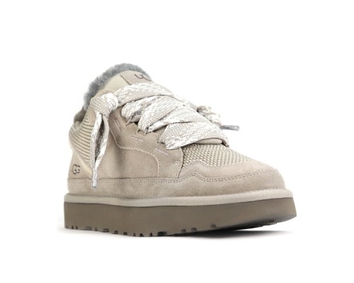 UGG MENS LOWMEL TRAINER LIGHT GREY