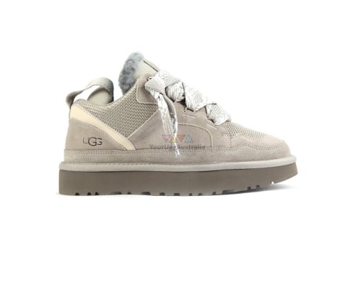 UGG MENS LOWMEL TRAINER LIGHT GREY