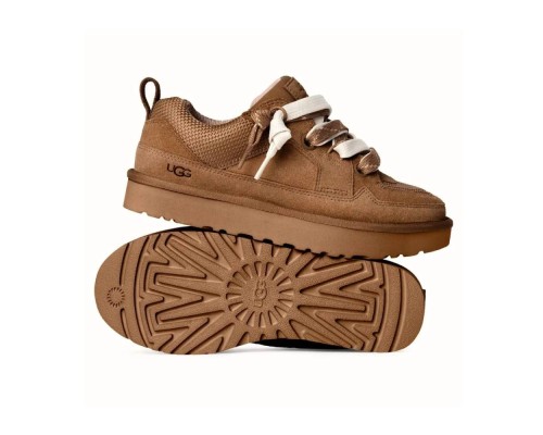 UGG WOMEN'S LO LOWMEL TRAINER CHESTNUT