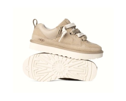 UGG WOMEN'S LO LOWMEL TRAINER MUSTARD SEED