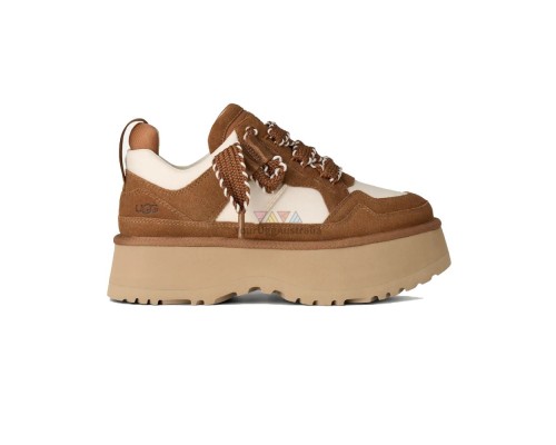 UGG WOMEN'S ASTROMEL SNEAKER CHESTNUT