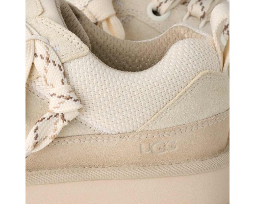 UGG WOMEN'S LO LOWMEL TRAINER JASMINE WHITE