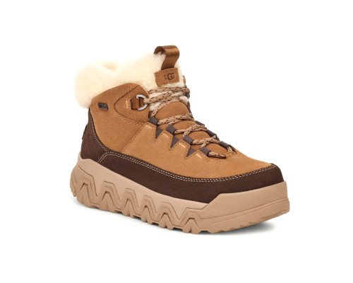 UGG Women's  TerreTrail Cozy Lace Boot Chestnut