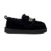 UGG WOMEN'S CLASSIC DING SLIP ON BLACK