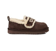 UGG WOMEN'S CLASSIC DING SLIP ON CHOCOLATE