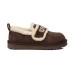 UGG WOMEN'S CLASSIC DING SLIP ON CHOCOLATE