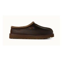 UGG WOMEN'S TASMAN SLIPPERS LEATHER REGEN IRONWOOD
