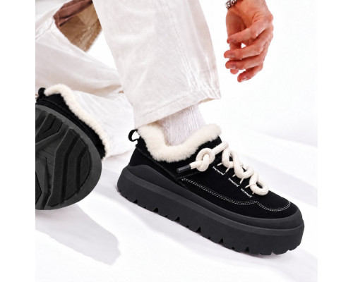 UGG MENS  HERITAGE UTILITY SNEAKER BLACK