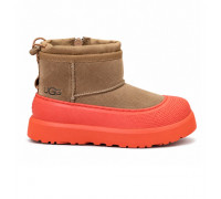 UGG KIDS  HYBRID MINI WEATHER CHESTNUT ORANGE
