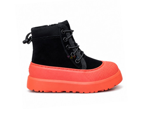 UGG KIDS  HYBRID NEUMEL HYBRID BLACK ORANGE