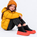 UGG KIDS  HYBRID NEUMEL HYBRID BLACK ORANGE