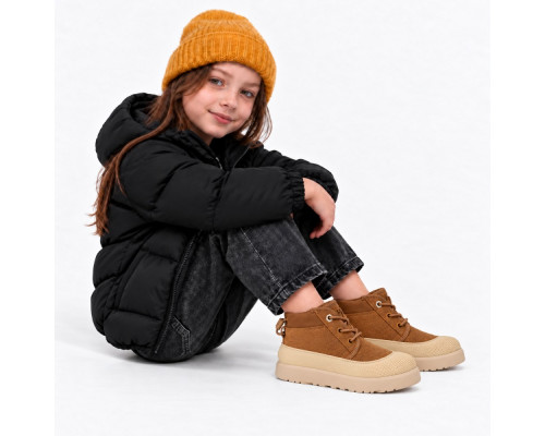 UGG KIDS  NEUMEL WEATHER HYBRID CHESTNUT WHITECAP