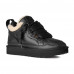 UGG MENS LOWMEL SNEAKERS LEATHER BLACK