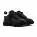 UGG MENS LOWMEL SNEAKERS LEATHER BLACK