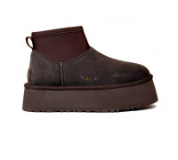 UGG CLASSIC MINI DIPPER CHOCOLATE