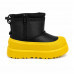 UGG KIDS  HYBRID MINI WEATHER BLACK LEATHER SUMMER