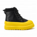 UGG KIDS HYBRID NEUMEL HYBRID LEATHER BLACK SUMMER