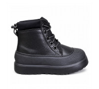 UGG KIDS HYBRID NEUMEL HYBRID LEATHER BLACK