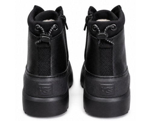 UGG KIDS HYBRID NEUMEL HYBRID LEATHER BLACK