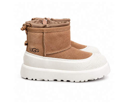 UGG KIDS  HYBRID MINI WEATHER  CHESTNUT