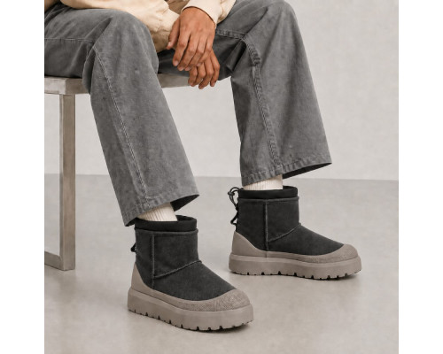 CLASSIC MINI MENS WEATHER HYBRID COBBLE GREY