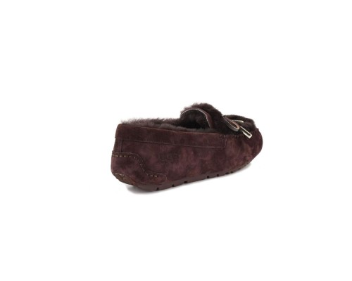 UGG MOCCASINS ANSLEY RIVERS CHOCOLATE