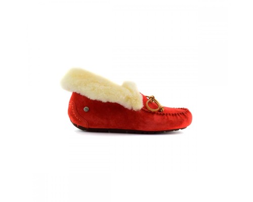 UGG MOCCASINS ALENA RED