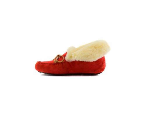 UGG MOCCASINS ALENA RED