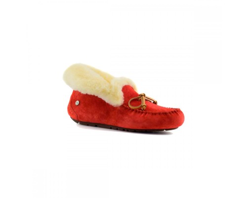 UGG MOCCASINS ALENA RED