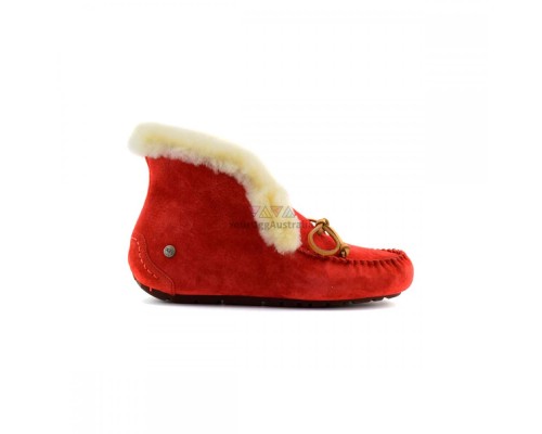 UGG MOCCASINS ALENA RED